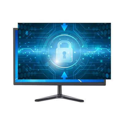 TYRHMY 24~32 Inch Computer Privacy Screen Filter for Widescreen Computer Monitor, Anti Blue Light Screen Protector, Anti-Scratch Protector Film for Data Confidentiality,24"(16:10) 517 * 323.5