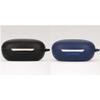 2 Pack DAYJOY Soft Silicone Protective Case Cover Compatible with JBL Free II True Wireless Headphones, Protective Skin Sleeve with Key Chain (Black+Blue) view 1