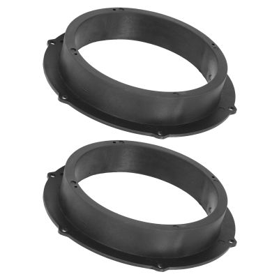 01 02 015 Door Speaker Mounting Adapters, Antiscratch Dustproof Decorative Audio Speaker Spacer for Car