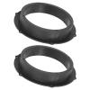 01 02 015 Door Speaker Mounting Adapters, Antiscratch Dustproof Decorative Audio Speaker Spacer for Car view 1