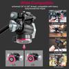 Video Fluid Head for Camera Tripod - ULANZI U-190 Mini Pan Tilt Head Small Panoramic Ball Head with Arca Swiss Quick Release Plate Lightweight Filming Equipment for Compact Camera Load up to 6.6lb/3kg view 2