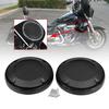 YDLMT Black 6.5" Saddlebag Lid Lower Vented Fairing Speaker Grill Cover Compatible with 1983-2023 Harley Touring Road King Electra Street Glide view 3
