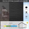 Changshade Cordless Cellular Shades, Blackout Room Darkening Black Out Honeycomb Blinds for Indoor Windows Bedroom, Pull Down Pleated Accordion Blind Easy Install, Shade Size 24" Wx64 H, Black view 4