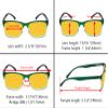 Eyekepper 5 Pack Blue Light Blocking Reading Glasses Square Computer Readers Amber Tinted +1.75 view 4
