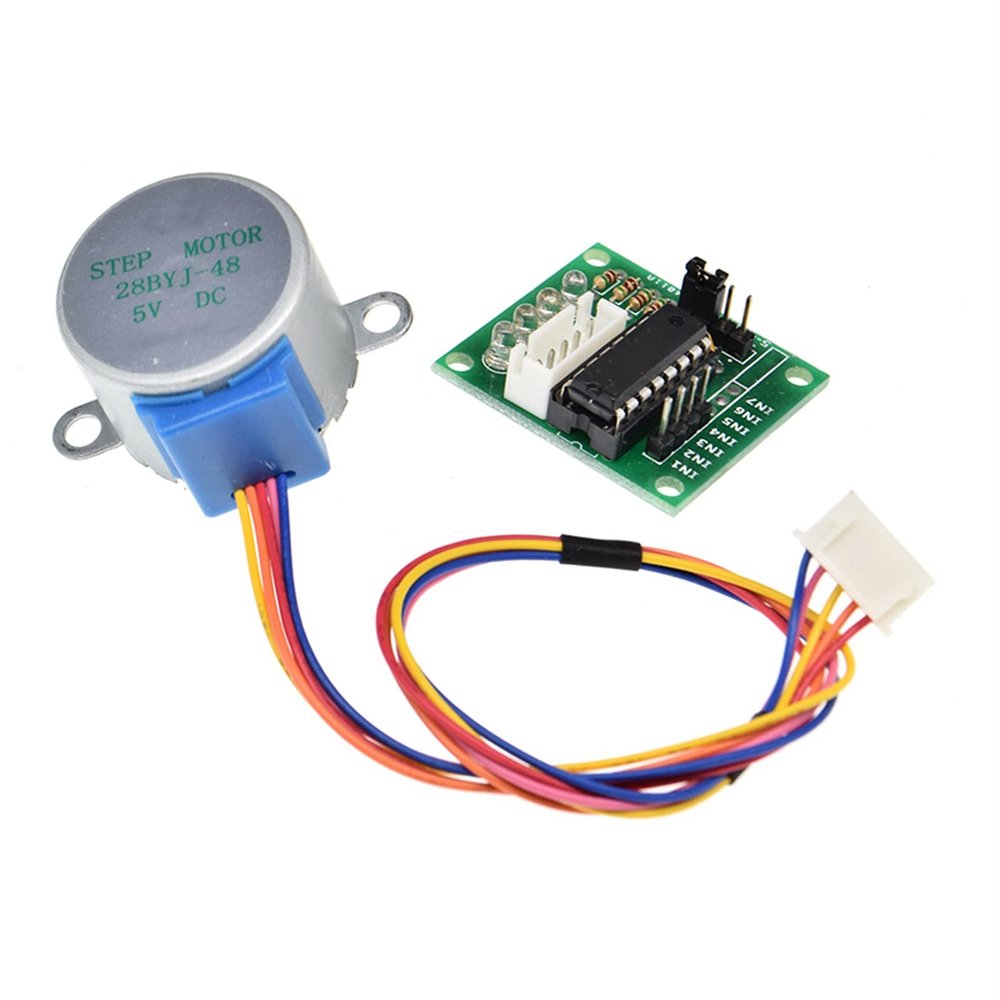 Jinxiaobei Lcuihua-dc Motor 28BYJ-48 Stepper Motor + ULN2003 Stepper Motor Drive Module Board, 5V DC Motor DIY Kit
