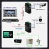Steloproad Industrial 2 Port Gigabit Multi-Mode Fiber Media Converter Power Over Ethernet Hardened 2 10/100/1000Base-TX PoE Optical Transceiver 802.3af/at 100/1000M SC Transmission Max 550m  view 4
