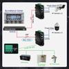 Steloproad Mini Industrial 2 Port Gigabit Multi-Mode Media Converter Hardened 2 10/100/1000Mbps RJ45 Ethernet Optical Transceiver with 100/1000Base-FX SC Auto Detection Transmission Max 550m 12~48V  view 4