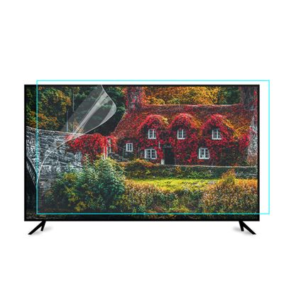 Anti Blue Light Screen Protector Anti Glare Film TV Screen Monitor Filter Guard Against Radiation Relieve Eye Strain and Help You Sleep Better for for 32-75in LCD, LED Ect/Clear / 42 Inches 917x516