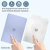 [2022 Upgrade] MacBook Air M1 13 inch Case Thin Carbon Fiber Design Fashionable Slim Protective Cover Compatiable for Apple MacBook Air A2337 A2179 A1932 2021-2018,Blue view 3