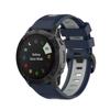 FitTurn 26mm Silicone Wrist Strap Compatible with Garmin Fenix 7X,Fenix 5X/5X Plus, Fenix 6X Pro Sapphire Solar Edition, Foretrex 601 701,Quatix 3 6X,Tactix Bravo Charlie Delta Sapphire,D2 Bravo Delta PX, Descent Mk1 Mk2 Mk2i Watch Band (C) view 2