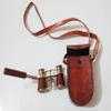 Brass Binocular with Leather Case Nautical Marine Binoculars, Maritime Binocular, Antique Binocular by Nautical Export India (with Box) view 2