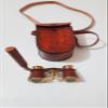 Brass Binocular with Leather Case Nautical Marine Binoculars, Maritime Binocular, Antique Binocular by Nautical Export India (with Box) view 3