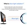 JFGH Blue Light Blocking Screen Protector Panel, Anti-Glare for Monitor, Scratch-Resistant Wear-Resista Protect Your Eyes from Blue Light Harm / 21.5 in 491x288mm view 2