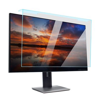 JFGH Blue Light Blocking Screen Protector Panel, Anti-Glare for Monitor, Scratch-Resistant Wear-Resista Protect Your Eyes from Blue Light Harm / 22 in 490x317mm