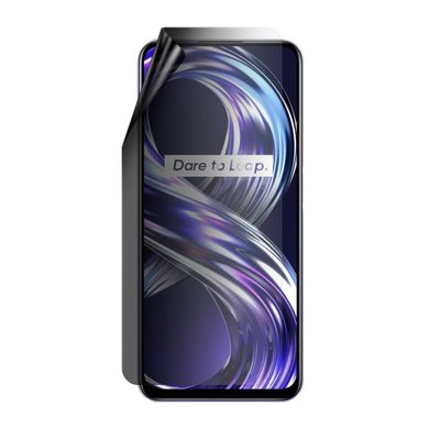 celicious Privacy Lite 2-Way Anti-Glare Anti-Spy Filter Screen Protector Film Compatible with Realme 8i