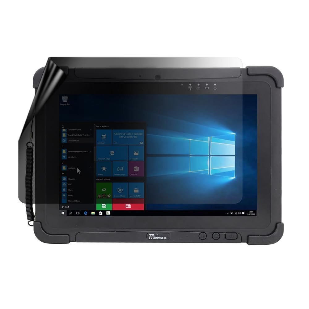 celicious Privacy Lite 2-Way Anti-Glare Anti-Spy Filter Screen Protector Film Compatible with Winmate M101WK