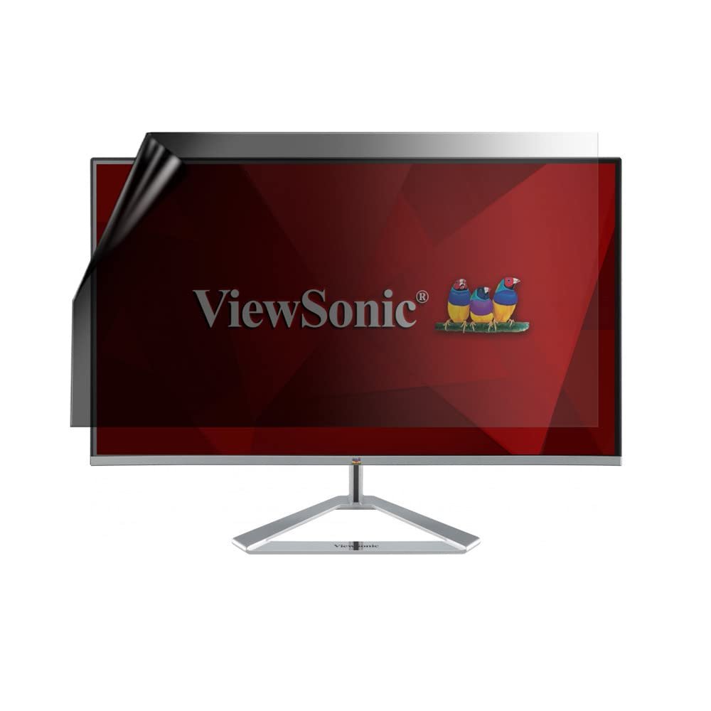 celicious Privacy Lite 2-Way Anti-Glare Anti-Spy Filter Screen Protector Film Compatible with ViewSonic Monitor 27 (VX2776-SH)