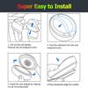 Beats Studio 3 Ear Pads, BUTIAO Replacement Protein Leather Earpads Memory Foam Ear Cushion Cups Repair Parts for Beats Studio 3 Studio 2 Wireless Wired Headphones (Navy) view 4