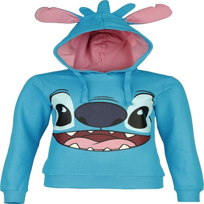 cotton division Gamesland Lilo and Stitch Unisex Sweatshirt (L) Blue