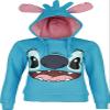 cotton division Gamesland Lilo and Stitch Unisex Sweatshirt (L) Blue view 1