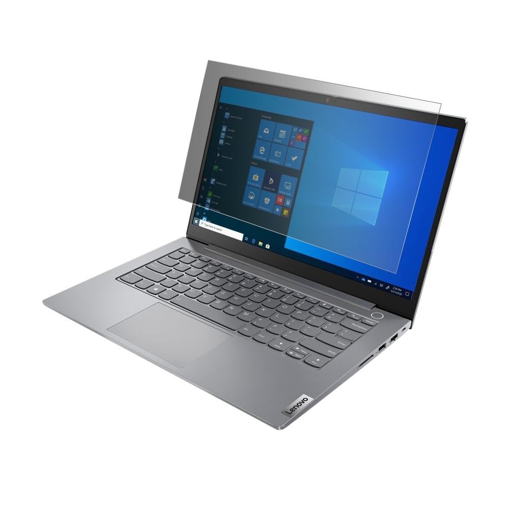 celicious Privacy 2-Way Anti-Spy Filter Screen Protector Film Compatible with Lenovo ThinkBook 14 Gen 3 (Non-Touch)