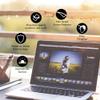 celicious Impact Anti-Shock Shatterproof Screen Protector Film Compatible with Lenovo ThinkBook 14 Gen 3 (Touch) view 4