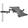 Mount-It! Laptop Pole Mount Tray | Full Motion Laptop Mount Fits Up to 15.6 Laptops | Universal Adjustable Steel Notebook Stand for Add On to Monitor Mounts view 2