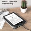 Sahara - Indy Series Hand Strap Case for Amazon Kindle Paperwhite (11th Gen, 2021-2022) & Signature Edition (2022), Black, (TB00187) view 3