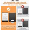 Sahara - Indy Series Hand Strap Case for Amazon Kindle Paperwhite (11th Gen, 2021-2022) & Signature Edition (2022), Black, (TB00187) view 4