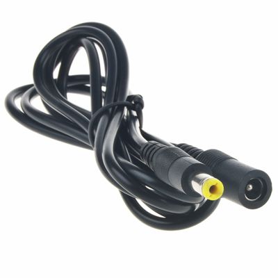 CJP-Geek 5ft DC Power Extension 2.5mm X 5.5mm Cord/Cable CCTV Extender Male to Female