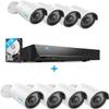 Reolink 5MP PoE Security Camera System Bundle, 8pcs 5MP Smart Human/Vehicle Detection PoE Cameras, a 8CH NVR Pre-Installed with 2TB HDD(Include 4 x 18M Cat5 Cable) view 1