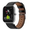 FitTurn Leather WatchBand Compatible with Cubitt CT4CT2 Pro GPS Smart Watch Replacement Sport Wrist Strap Leather Bracelet with Stainless Metal Buckle for Cubitt CT4CT2 Pro GPS Watch for Men Women view 1