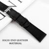 FitTurn Leather WatchBand Compatible with Cubitt CT4CT2 Pro GPS Smart Watch Replacement Sport Wrist Strap Leather Bracelet with Stainless Metal Buckle for Cubitt CT4CT2 Pro GPS Watch for Men Women view 4