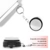 Recordable Talking Button with Keychain, 20s Voice Recording Time Sound Button Answer Buzzers Funny Buttons Record Your Own Words - White and Black (Battery Included), 2 x 2 x 1.4 view 3