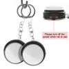 Recordable Talking Button with Keychain, 20s Voice Recording Time Sound Button Answer Buzzers Funny Buttons Record Your Own Words Pack of 2 - White and Black (Battery Included) view 3