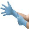 Ansell MICROFLEX 10-733 Daily Defense Disposable Nitrile Gloves for Cleaning, Food Prep, First Aid - Large, Blue (Box of 100) view 1