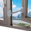 EUDEMON 1 Pack Childproof Window Restrictor for Aluminum, Wooden, Metal Window Frames, Baby Safety Window Lock, Window Safety Locks for Toddlers & Pets, Easy to Install (Grey) view 1