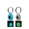 Case for Tile Sticker (2022) 2-Pack. (Glow in Dark)Small Bluetooth Tracker Cover, Protective Holder for Key Remote Finder and Item Locator, Pets Dog Cat Collar Tracker Accessories,Glow Green+Glow Blue view 1