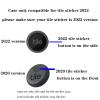 Case for Tile Sticker (2022) 2-Pack. (Glow in Dark)Small Bluetooth Tracker Cover, Protective Holder for Key Remote Finder and Item Locator, Pets Dog Cat Collar Tracker Accessories,Glow Green+Glow Blue view 3