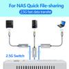 2.5G USB to Ethernet Adapter - USB 3.0 to RJ45 Gigabit LAN Adapter for Xbox 360, Laptop, Computer, Mac, Chromebook, Microsoft Surface view 3