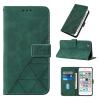 OOPKINS Compatible with iPod Touch 7 Wallet Case Retro Luxury Premium PU Leather Case with Card Slots Kickstand Magnetic Buckle Shockproof Protective Cover for Touch 7 / Touch 6 / Touch 5 Green YBP view 1