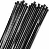 1000 PCS Pack 12" inch Black Network Cable Cord Wire Tie Strap 40 Lbs Zip Nylon view 1