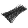 1000 PCS Pack 12" inch Black Network Cable Cord Wire Tie Strap 40 Lbs Zip Nylon view 2
