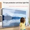 JFGH 32-75 Inch Anti Glare TV Screen Protector, Anti Blue Light Frosted Anti-Radiation and Anti UV Eye Protective Ultra-Clear Film, for LCD, LED, OLED & QLED 4K HDTV / 58in 1269x721mm view 3