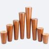 LUOFDCLDDD Furniture LegsWoodenniture Legs, Solid Rubber Cone Shapedniture Feet,Threaded M10, Wood Sofa Legs, for DIY Projects Tv Stand Sofa Cabinet Tv, with Screws, Set of 4/40Cm/15.7In view 3