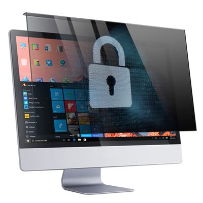 JFGH Computer Display Hanging Type Privacy Film, Anti-Glare, Blue Light Filter, Anti Scratch Acrylic Privacy Film Achieve 60 Degrees Privacy / 22in 490x317mm