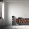 Klipsch Reference Premiere RP-8060FA II Home Theater Floorstanding Speaker with Dolby Atmos Built-In Elevation Topper and Larger 90 x 90 Hybrid Tractrix Horn for Premium Home Theater Sound in Ebony view 3