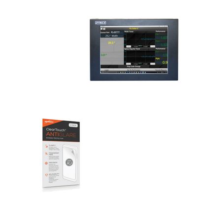 BoxWave Screen Protector Compatible with Dynics FX (10in) - ClearTouch Anti-Glare (2-Pack), Anti-Fingerprint Matte Film Skin