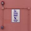 Custom Industrial Decals Vertical Vinyl Stickers Shh Sleeping Baby Boy Sign Facility Industrial Safety Sign Label Personalized Text Here 9x12Inches Personalized Text Here view 4