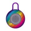 COOLBUDS True Wireless Bluetooth Speaker | Portable Speaker w/Rainbow Design, Soft Mesh Grill | Wireless Speaker Phone | FM Radio, USB, TF Card Input | Easy Control Buttons | Rechargeable (Round) view 2